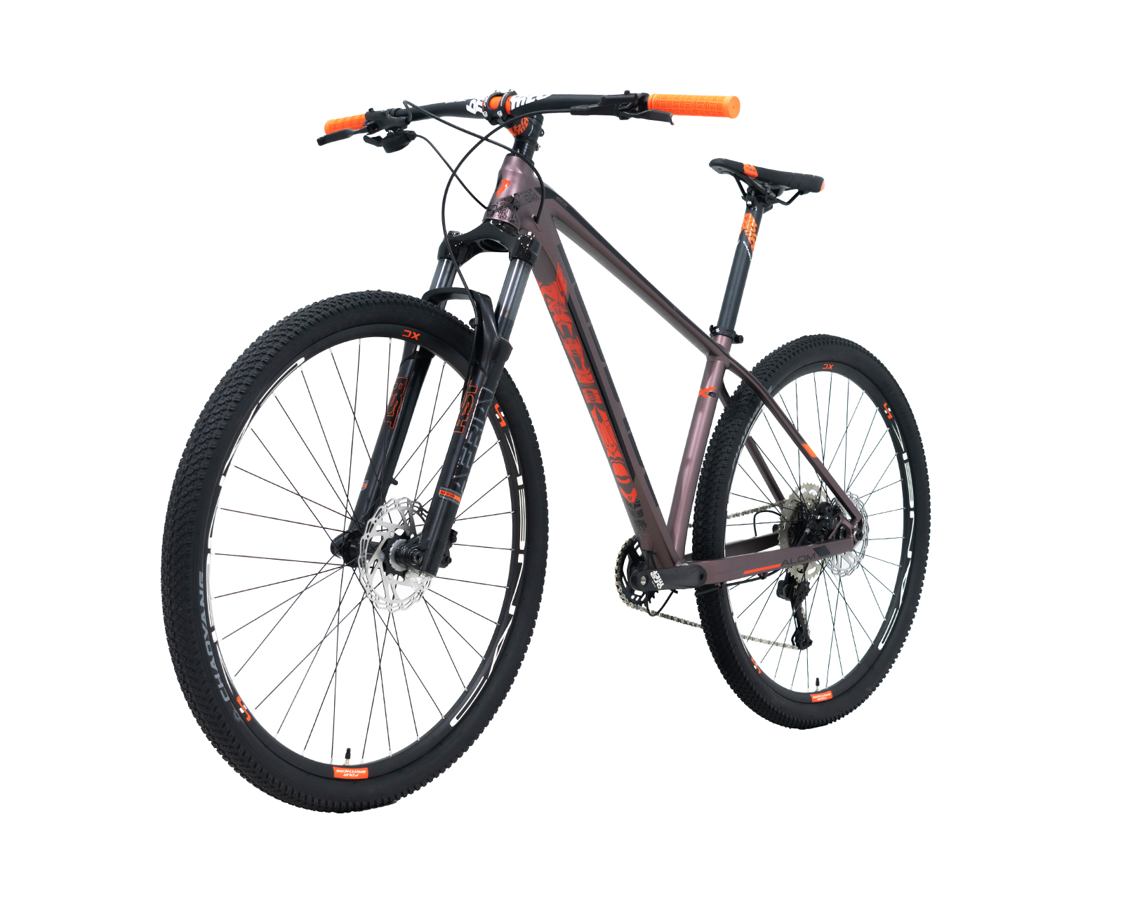 Foto 5 pulgar | Bicicleta Belfort Alom Aerial R29 T17 Cobre Naranja 2024