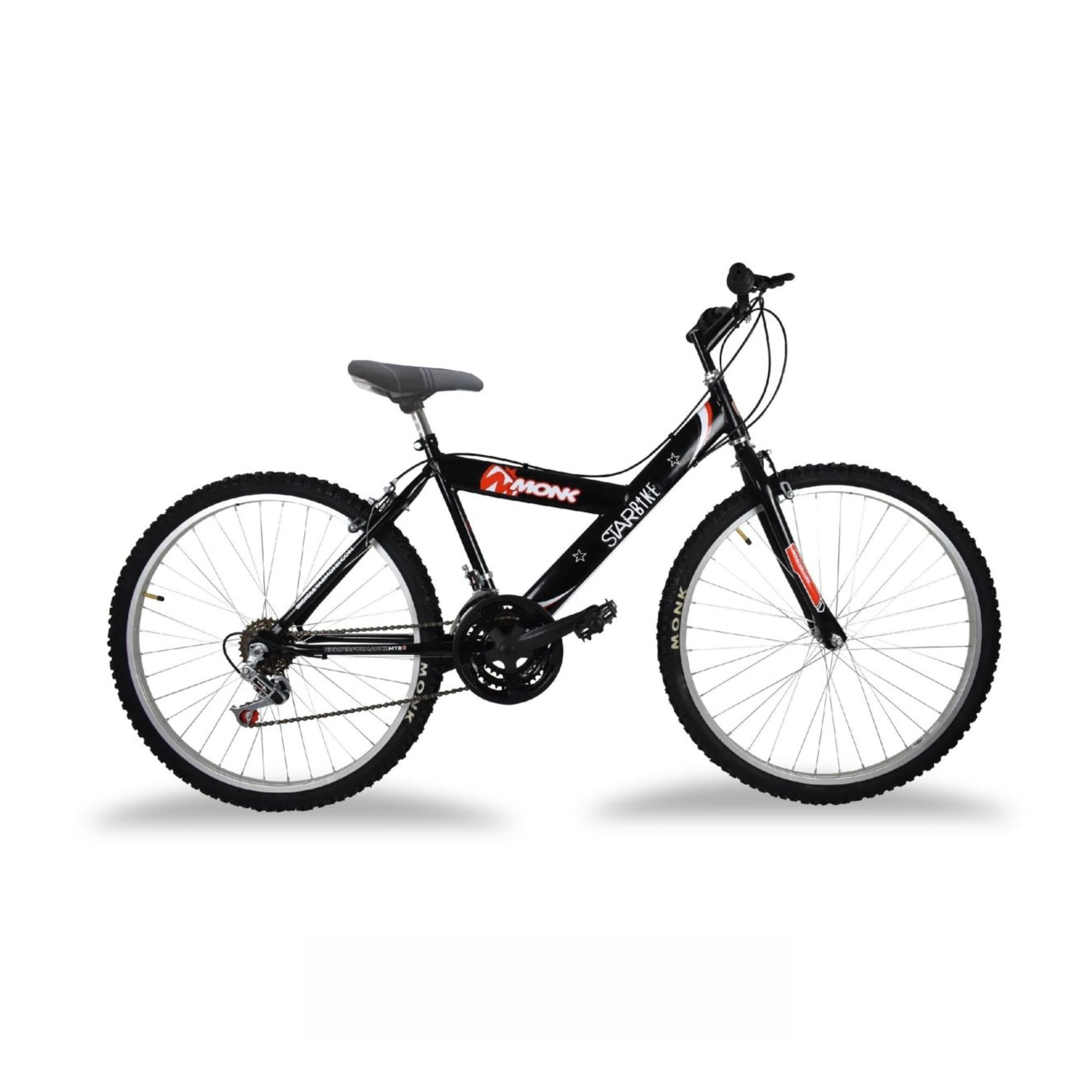 Foto 2 pulgar | Bicicleta De Montaña Monk Starbike R26 Negro