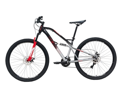 Foto 8 | Bicicleta Veloci Naukas Pro Fd Rodado 26 Plata De Montaña