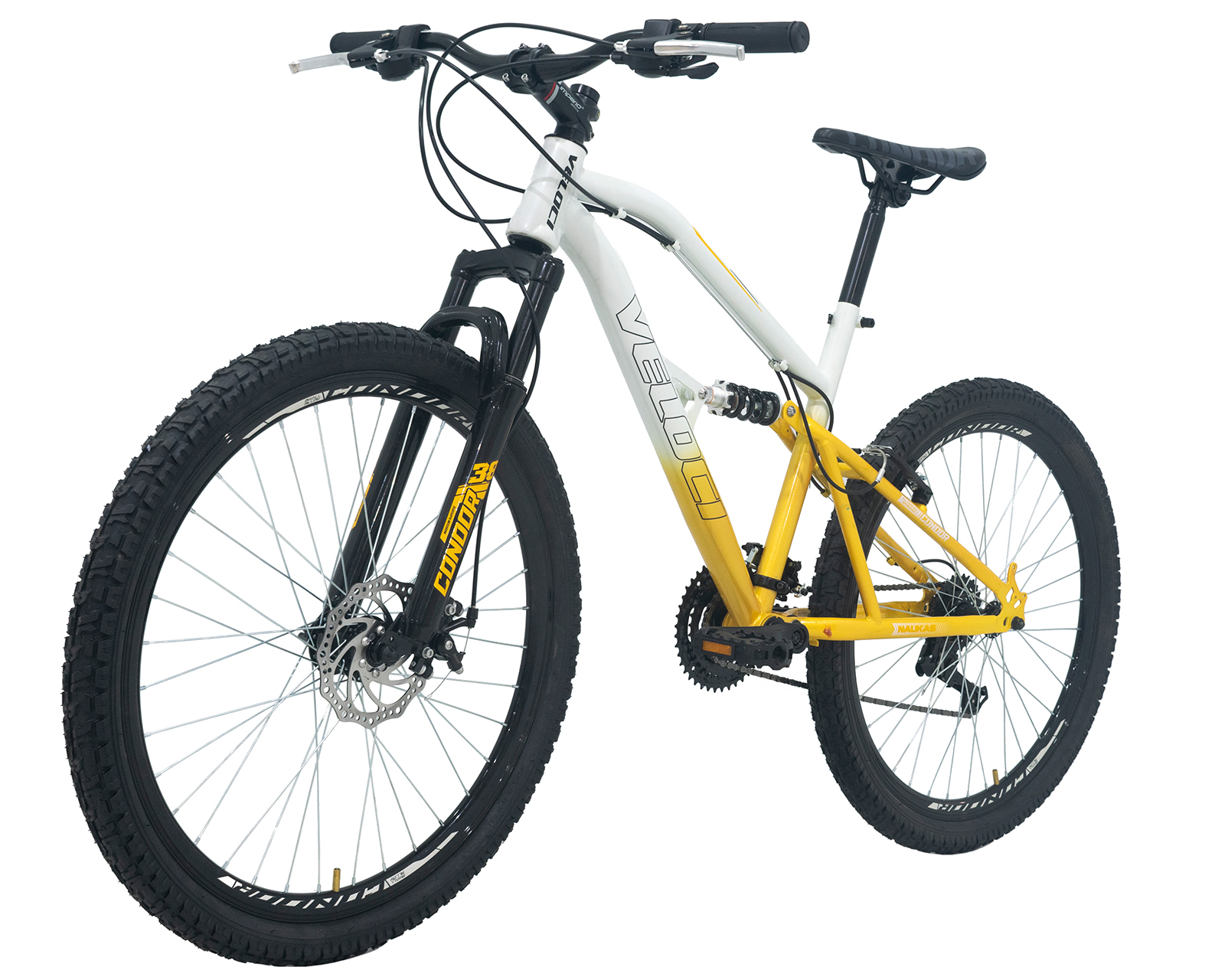 Foto 4 | Bicicleta Veloci Naukas Pro Fd Rodado 26 Oro De Montaña