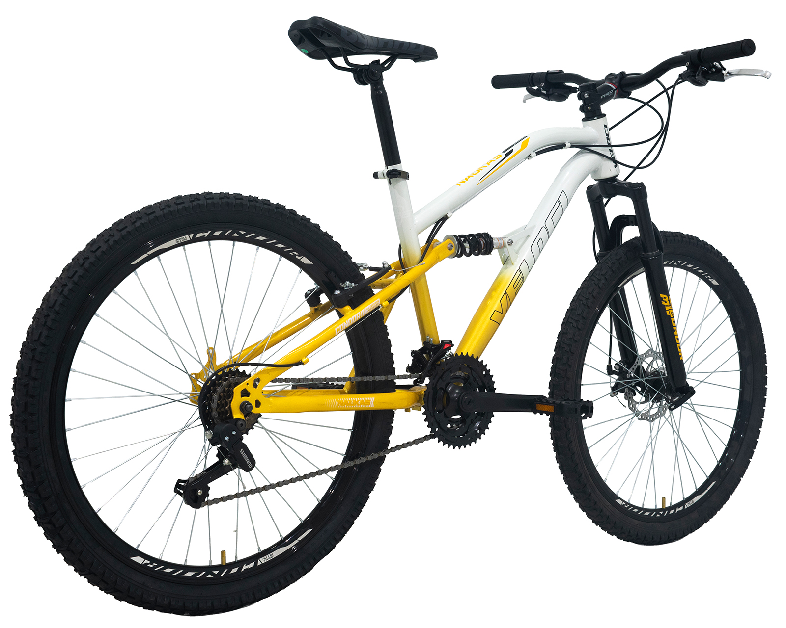 Foto 7 | Bicicleta Veloci Naukas Pro Fd Rodado 26 Oro De Montaña