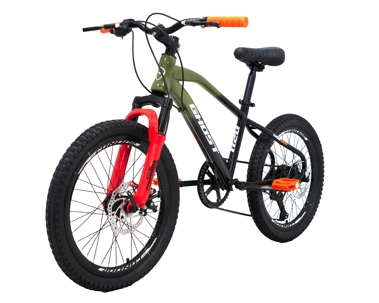 Foto 5 pulgar | Bicicleta Ghost Claw Rodada 20 Verde