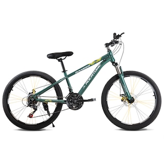 Foto 1 | Bicicleta Ranger Rocatomic Rodada 24 21 Velocidades Frenos Disco Mecánico Cuadro 13” Suspensión Delantera Verde
