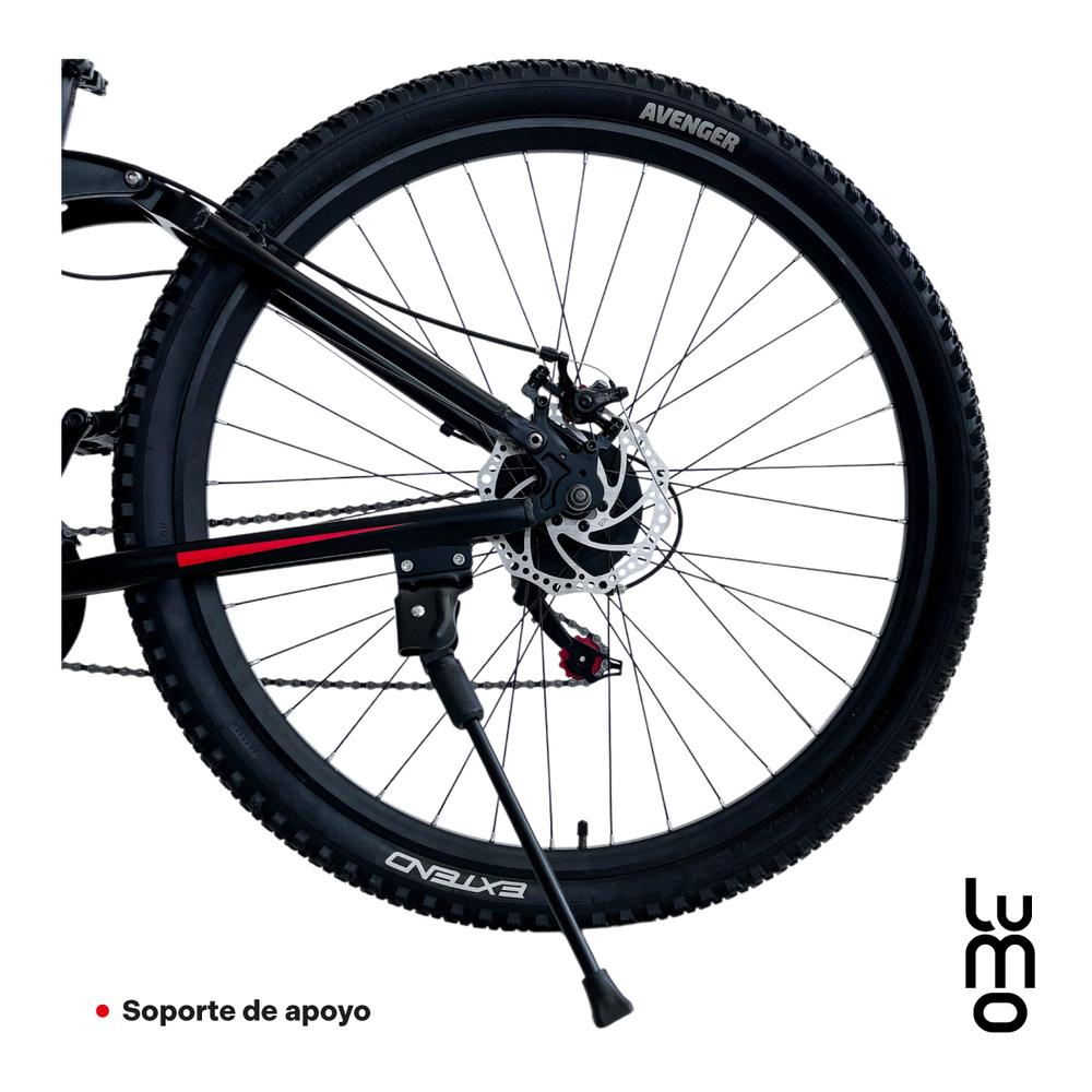 Foto 7 pulgar | Bicicleta De Montaña Aluminio Doble Suspensión R29 Shimano