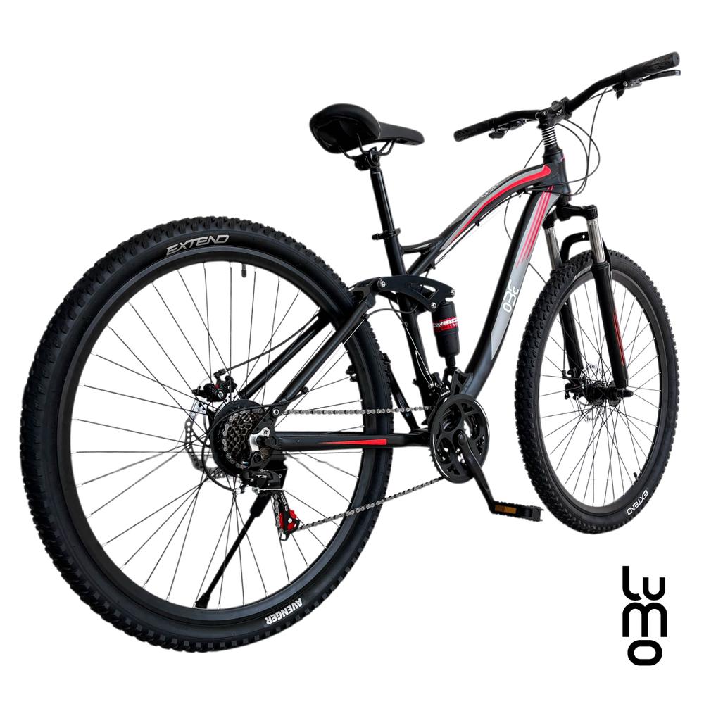 Foto 7 | Bicicleta De Montaña Aluminio Doble Suspensión R29 Shimano