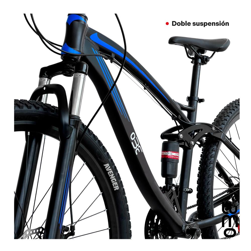 Foto 5 pulgar | Bicicleta de Montaña Aluminio Doble Suspensión R29 Shimano