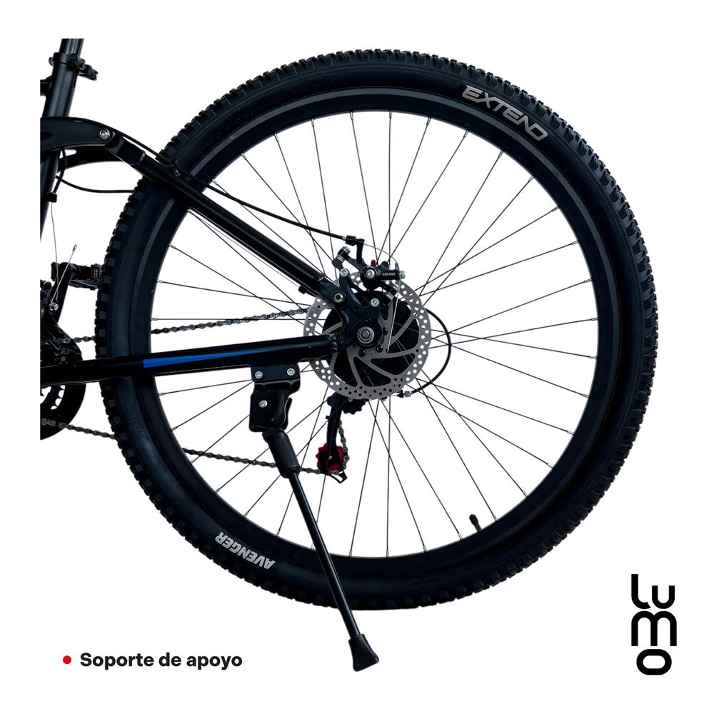 Foto 7 pulgar | Bicicleta de Montaña Aluminio Doble Suspensión R29 Shimano
