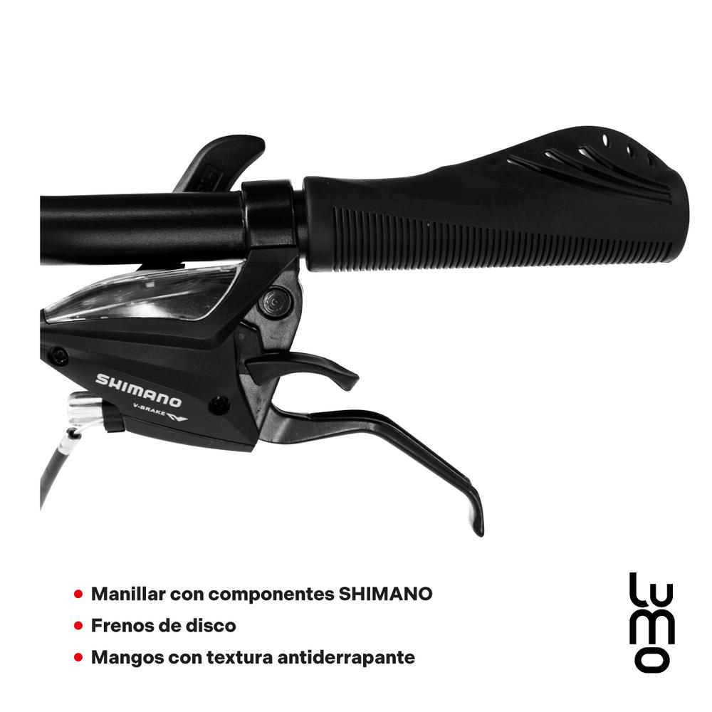 Foto 9 pulgar | Bicicleta de Montaña Aluminio Doble Suspensión R29 Shimano