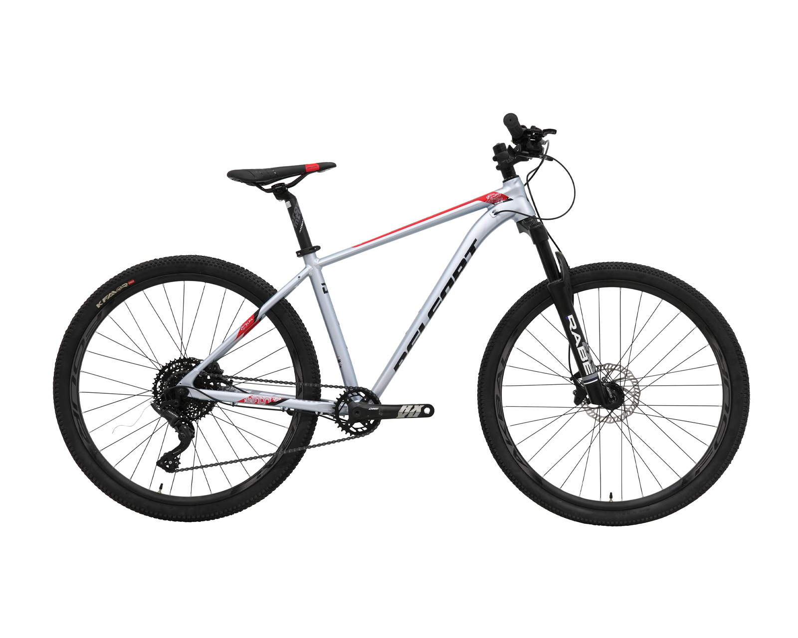 Bicicleta Belfort Coatl Si B1 R27 T15 Plata Rojo 2025