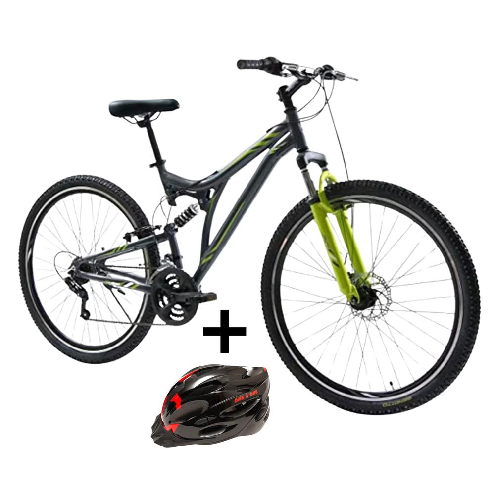 Combo Bicicleta Benotto Ds-500 R29 Con Casco Negro/rojo