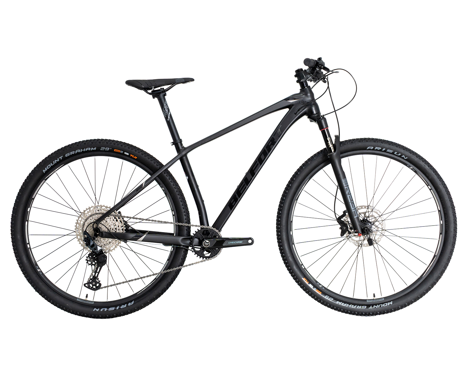 Foto 2 pulgar | Bicicleta Belfort Zamna Reba R29 T17 Gris Negro 2025