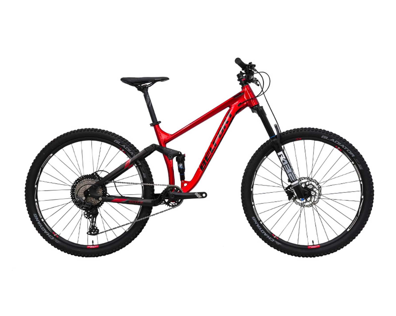 Foto 2 pulgar | Bicicleta Belfort Zotz Comp B1 R29 T17 Rojo Negro