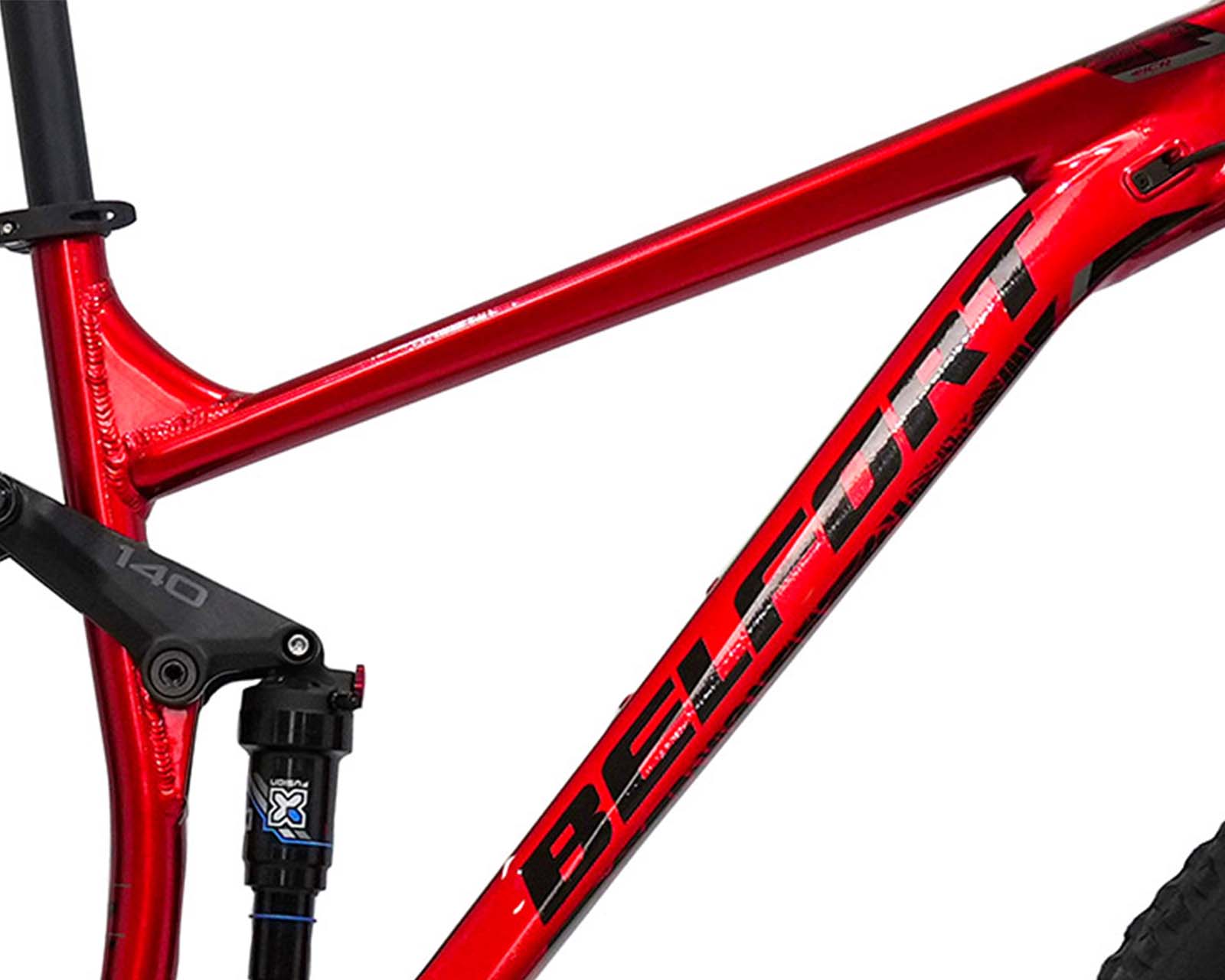 Foto 3 pulgar | Bicicleta Belfort Zotz Comp B1 R29 T17 Rojo Negro
