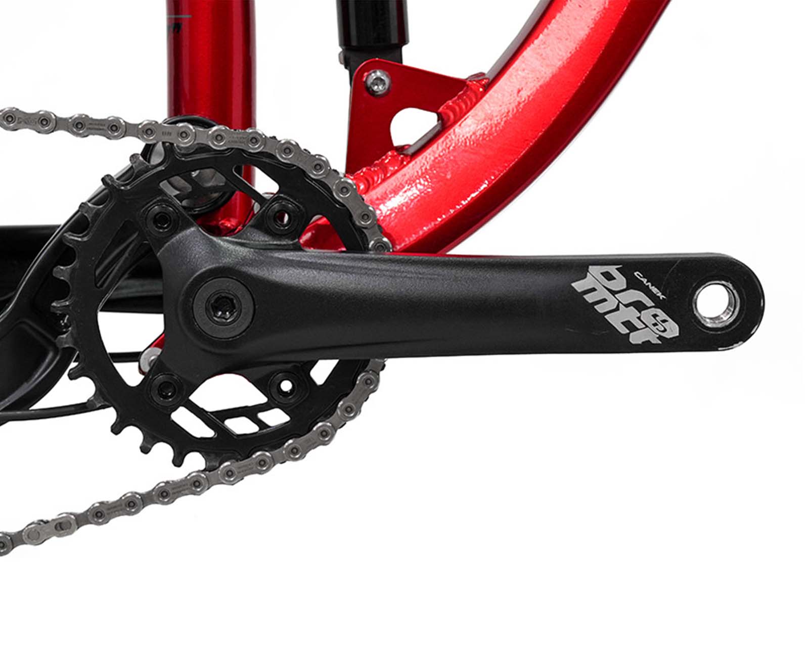 Foto 4 pulgar | Bicicleta Belfort Zotz Comp B1 R29 T17 Rojo Negro