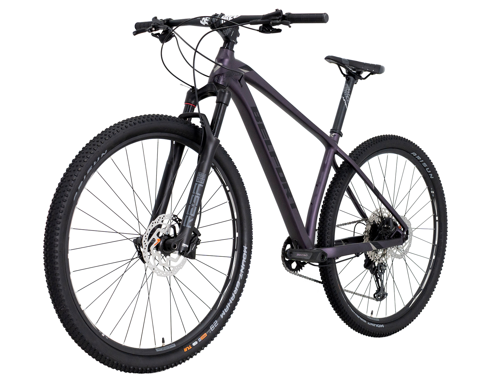 Foto 8 pulgar | Bicicleta Belfort Zamna Reba R29 T17 Purpura Negro 2025