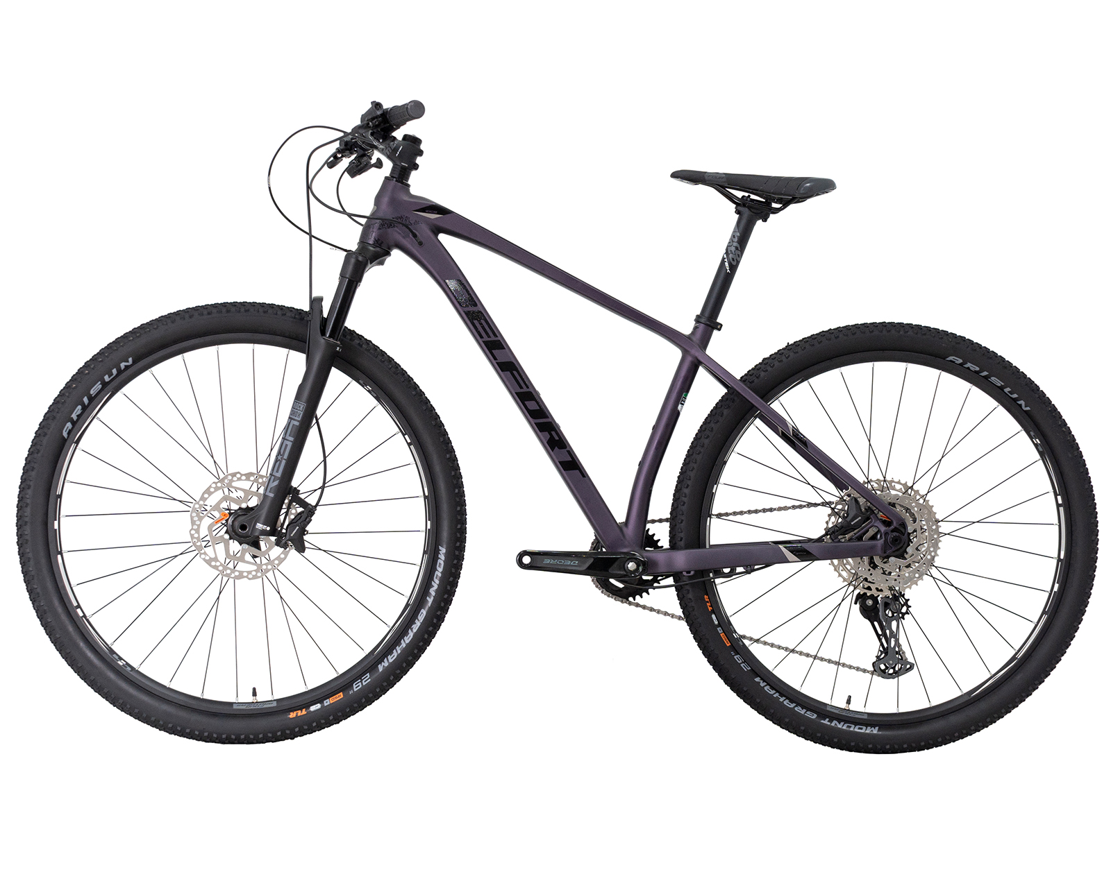 Foto 9 pulgar | Bicicleta Belfort Zamna Reba R29 T17 Purpura Negro 2025