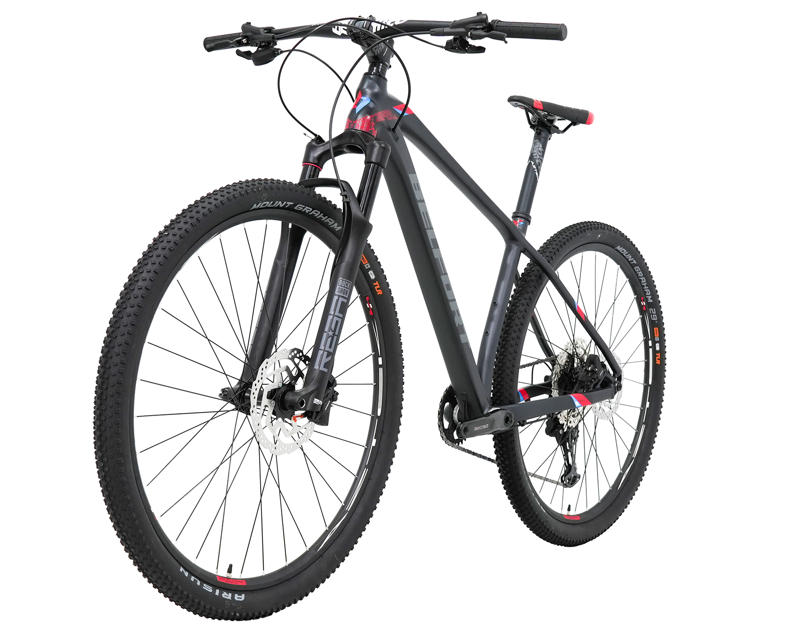 Foto 8 pulgar | Bicicleta Belfort Zamna Reba R29 T19 Grafito Belfort 2025