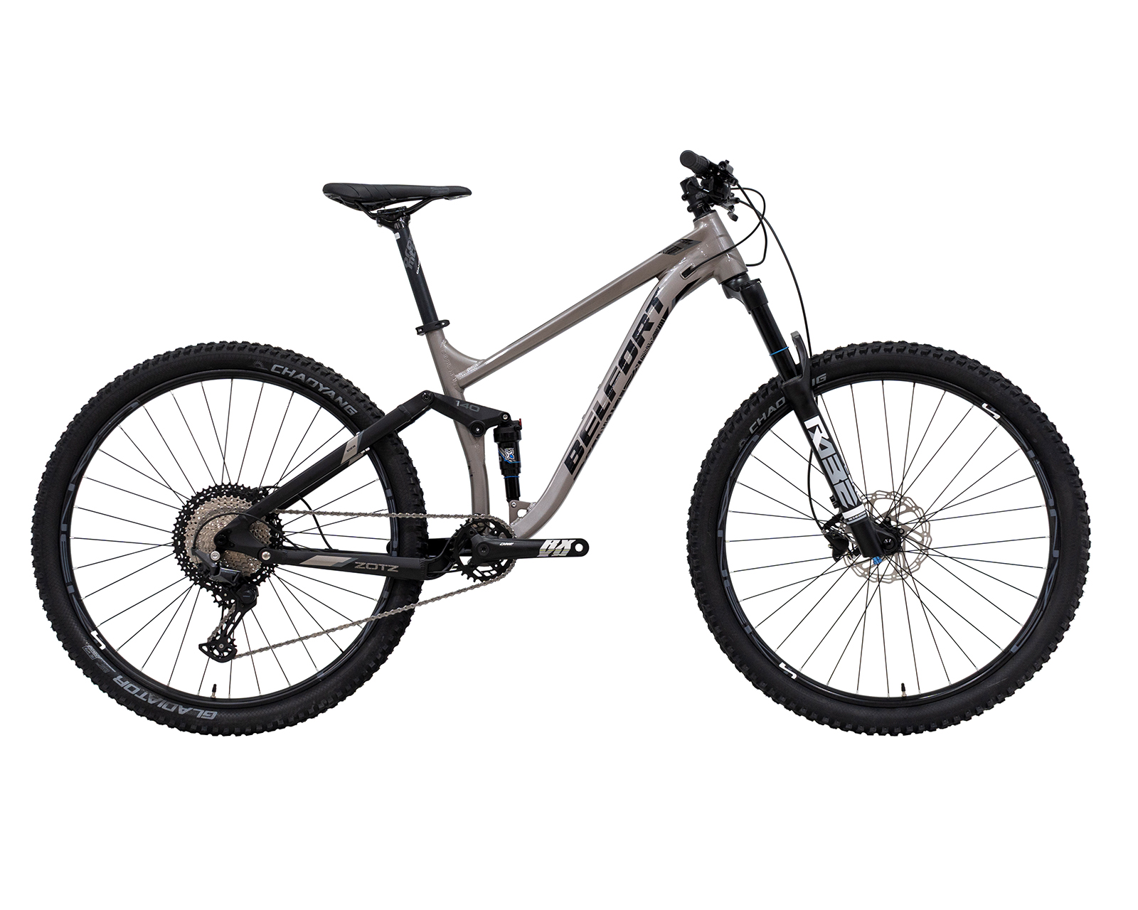 Foto 2 pulgar | Bicicleta Belfort Zotz Comp B1 R29 T17 Titanio Negro
