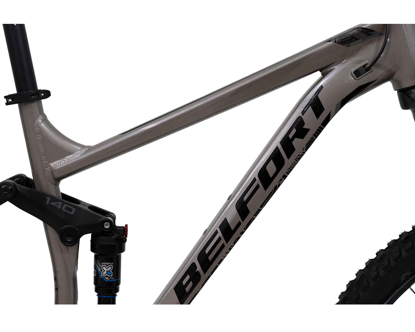 Foto 4 pulgar | Bicicleta Belfort Zotz Comp B1 R29 T17 Titanio Negro