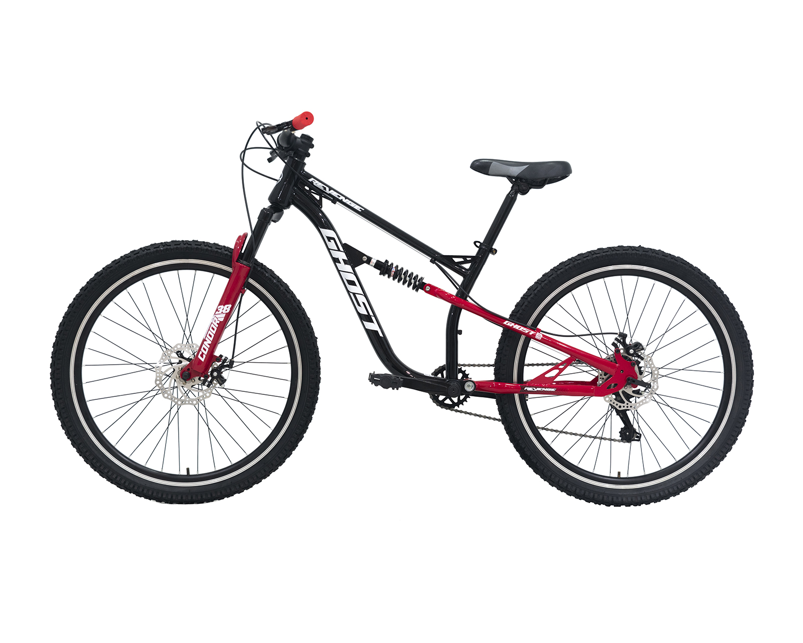 Foto 9 pulgar | Bicicleta Ghost Revenge Rodada 26 Negro De Montaña
