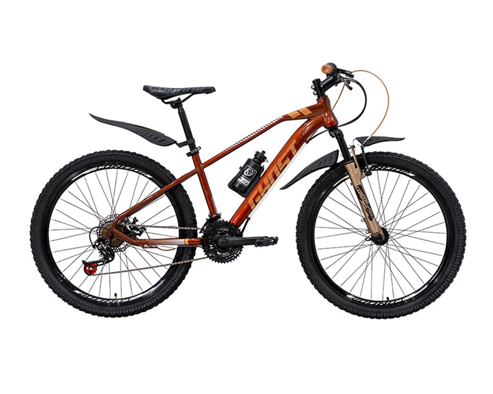 Bicicleta Ghost  Hawk Rodada 26 Café Cobre De Montaña