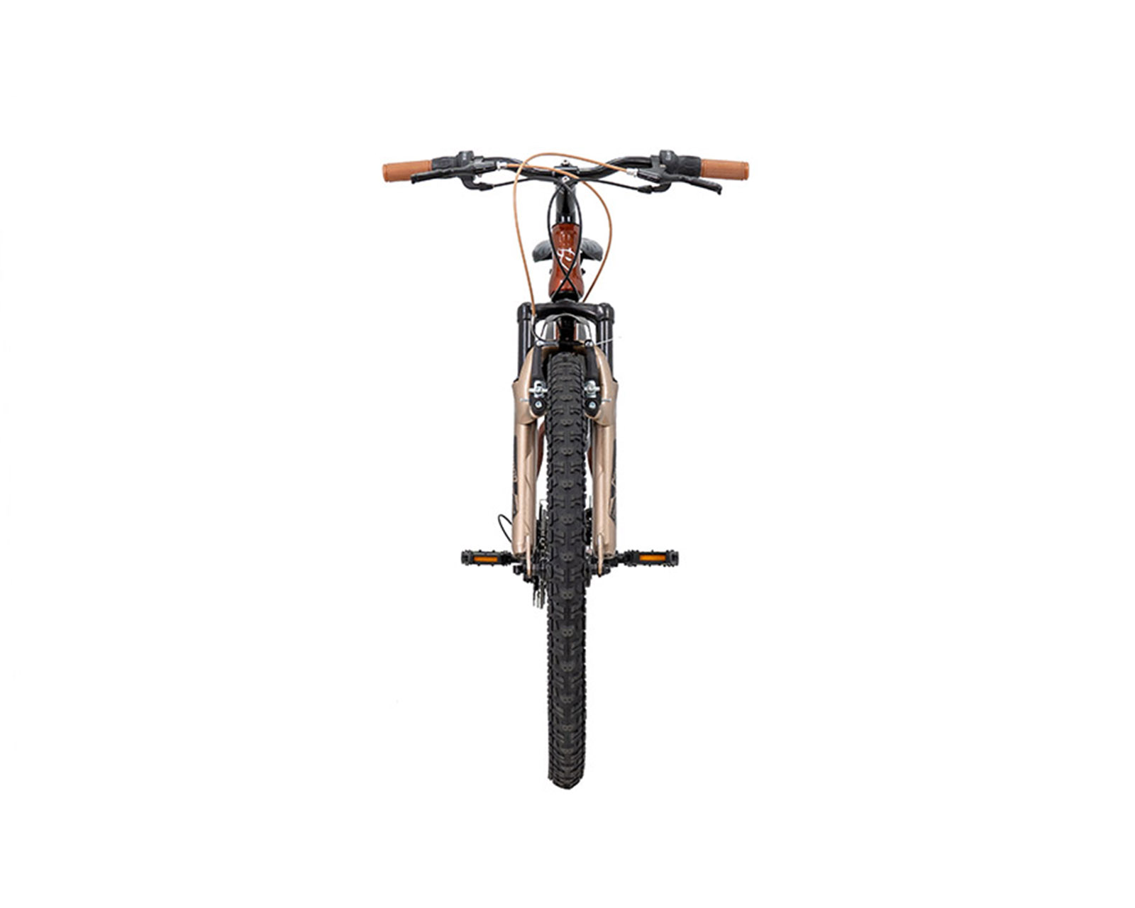 Foto 4 | Bicicleta Ghost  Hawk Rodada 26 Café Cobre De Montaña
