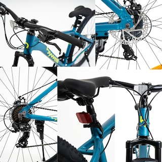 Foto 4 | Bicicleta de Montaña Bywell Shimano Velocidad 24 Rodada 29 Azul Metálico