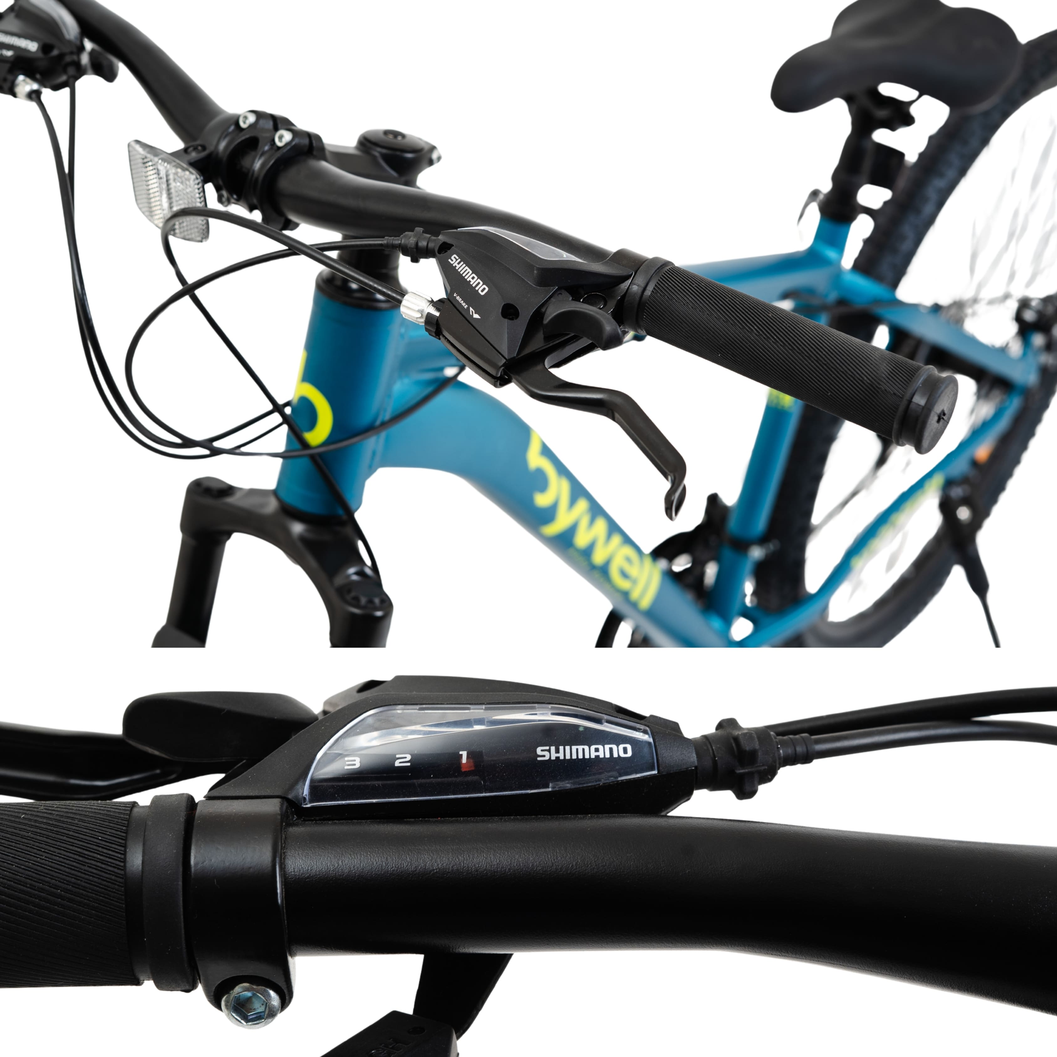 Foto 6 pulgar | Bicicleta de Montaña Bywell Shimano Velocidad 24 Rodada 29 Azul Metálico