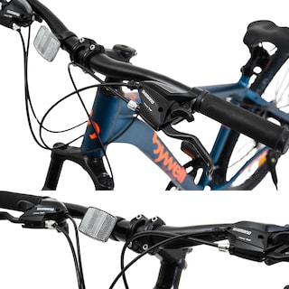 Foto 5 | Bicicleta de Montaña Bywell Shimano Velocidad 24 Rodada 29 Azul y Naranja