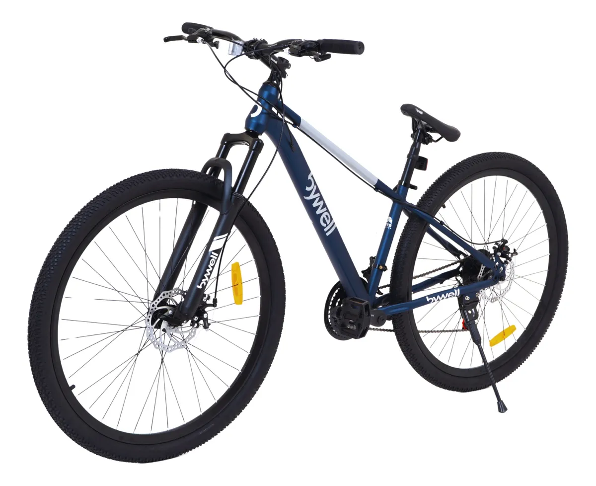 Bicicleta De Montaña Bywell Velocidad 21 Aluminio Rodada 29 Azul
