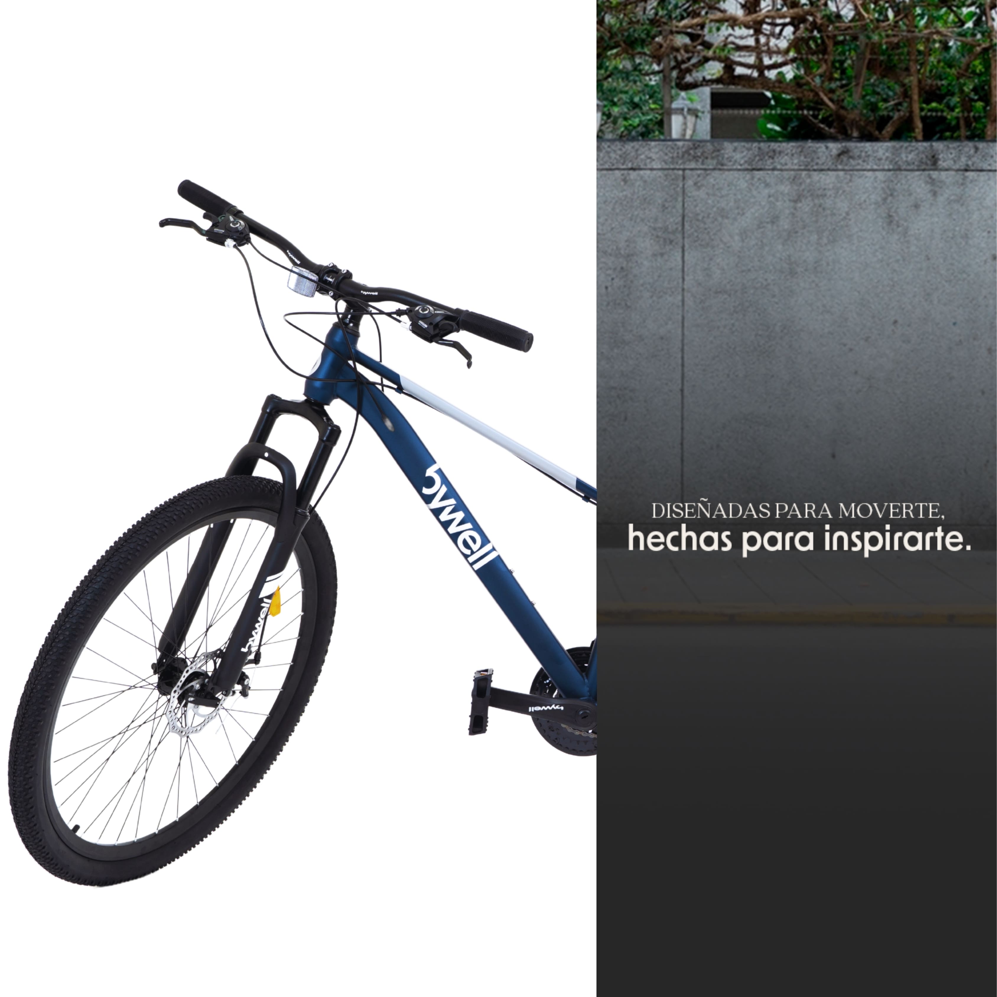Foto 5 | Bicicleta de Montaña Bywell Velocidad 21 Aluminio Rodada 29 Azul
