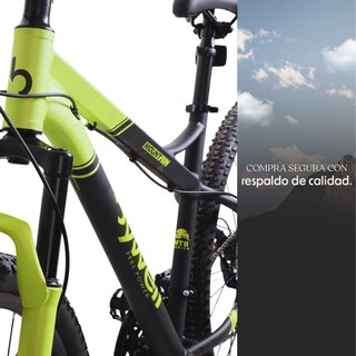 Foto 5 | Bicicleta de Montaña Bywell Shimano Velocidad 21 Rodada 29 Verde y Negro