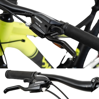 Foto 6 | Bicicleta de Montaña Bywell Shimano Velocidad 21 Rodada 29 Verde y Negro