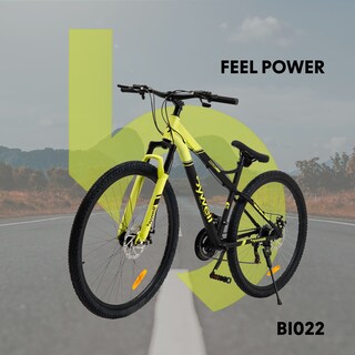 Foto 8 | Bicicleta de Montaña Bywell Shimano Velocidad 21 Rodada 29 Verde y Negro