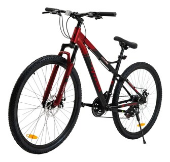 Foto 1 | Bicicleta De Montaña Bywell Shimano Velocidad 21 Rodada 29 Rojo/negro