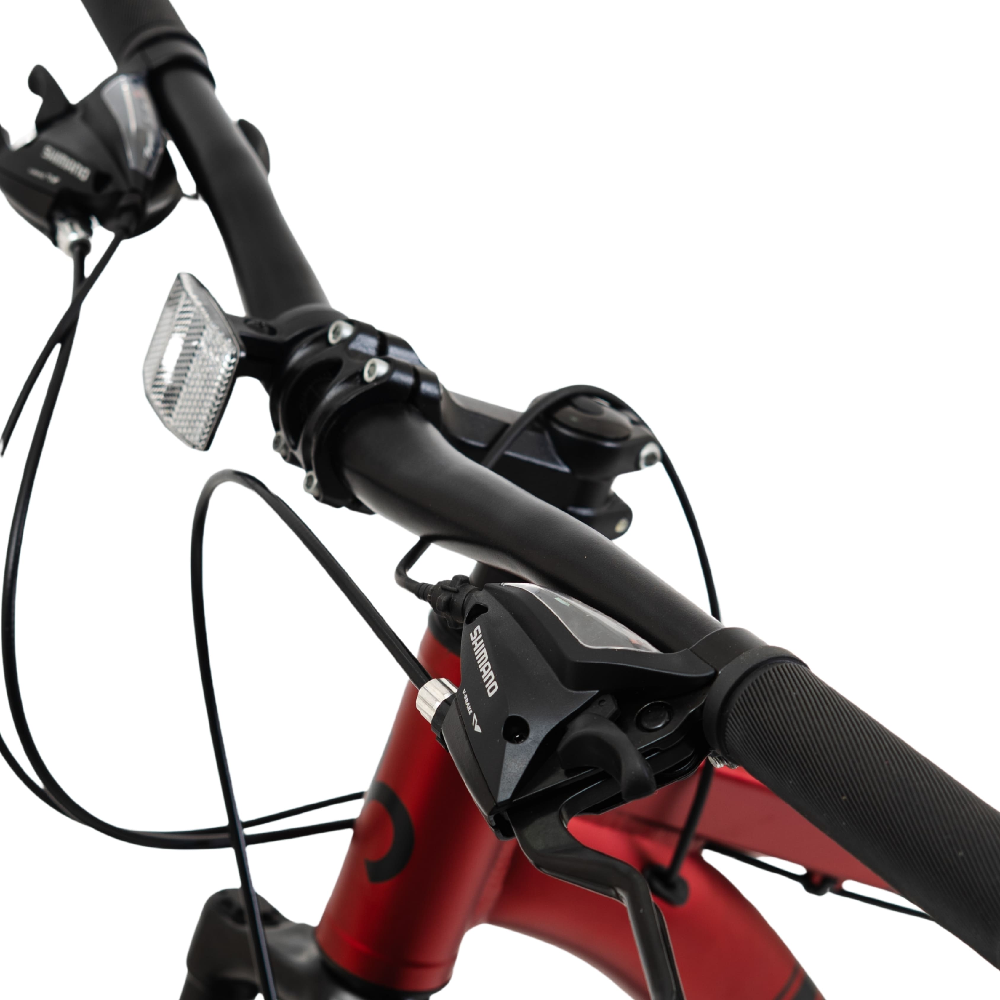 Foto 5 pulgar | Bicicleta de Montaña Bywell Shimano Velocidad 21 Rodada 29 Rojo y Negro