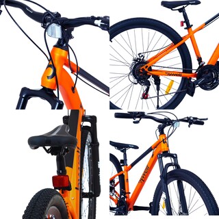 Foto 4 | Bicicleta de Montaña Bywell Velocidad 21 Aluminio Rodada 29 Naranja
