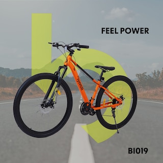 Foto 6 | Bicicleta de Montaña Bywell Velocidad 21 Aluminio Rodada 29 Naranja
