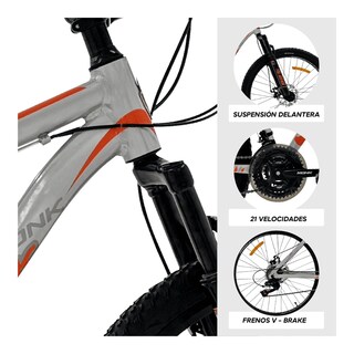 Foto 3 | Bicicleta De Montaña Monk Messer Rodada 26