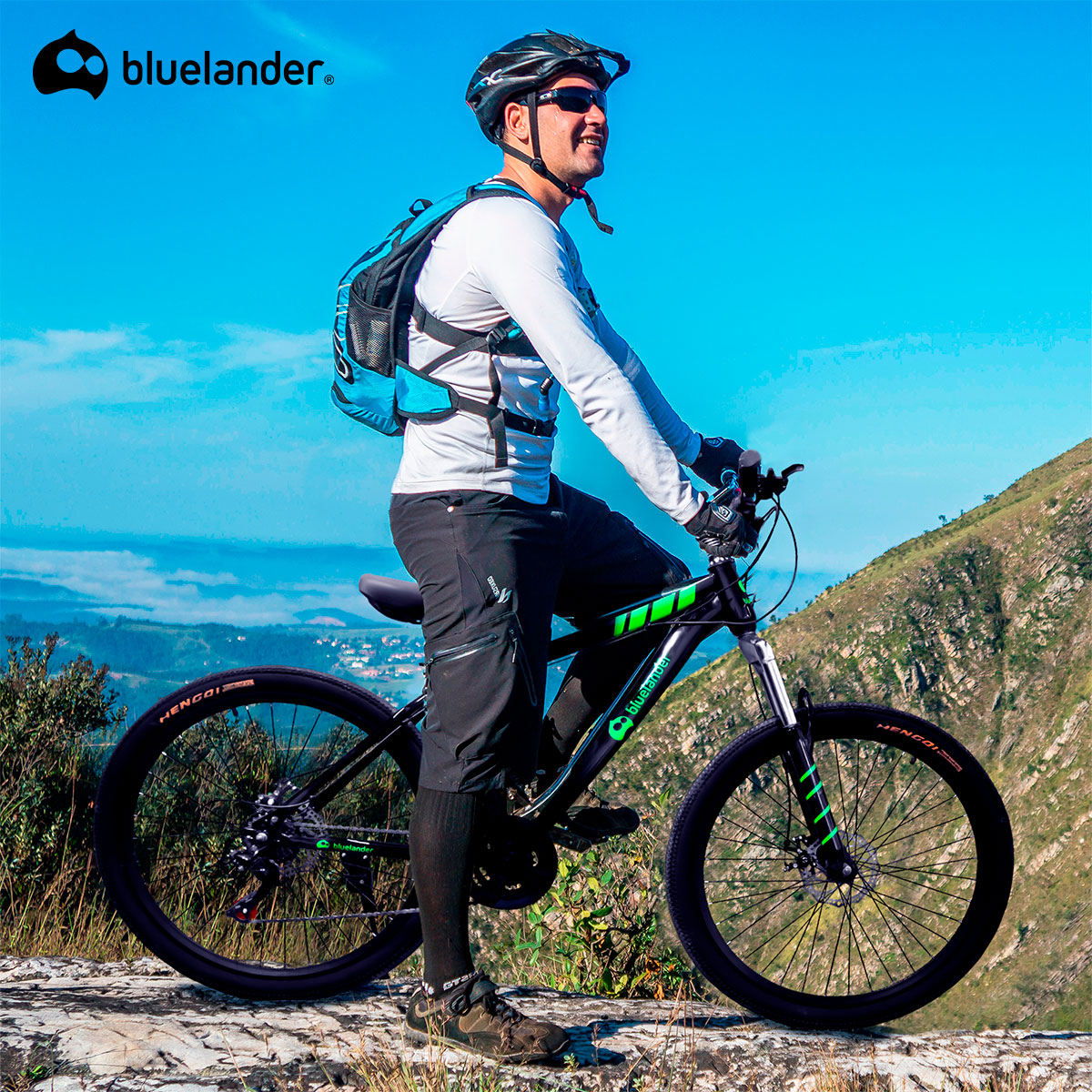 Foto 5 pulgar | Bicicleta De Montaña Bluelander Roja Rodada 29