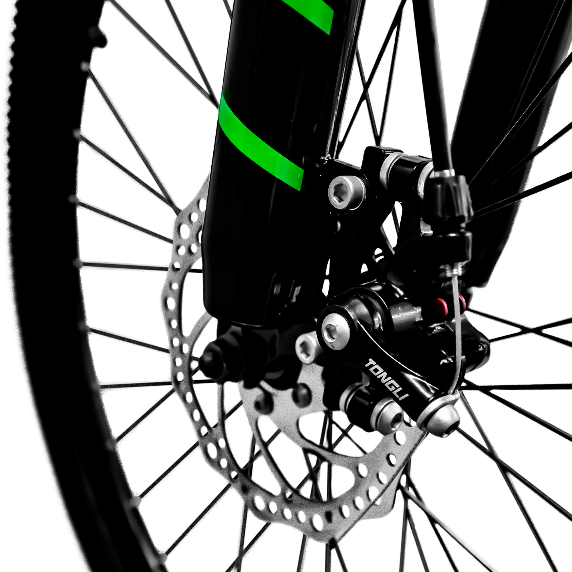 Foto 4 pulgar | Bicicleta De Montaña Bluelander Verde Rodada 26