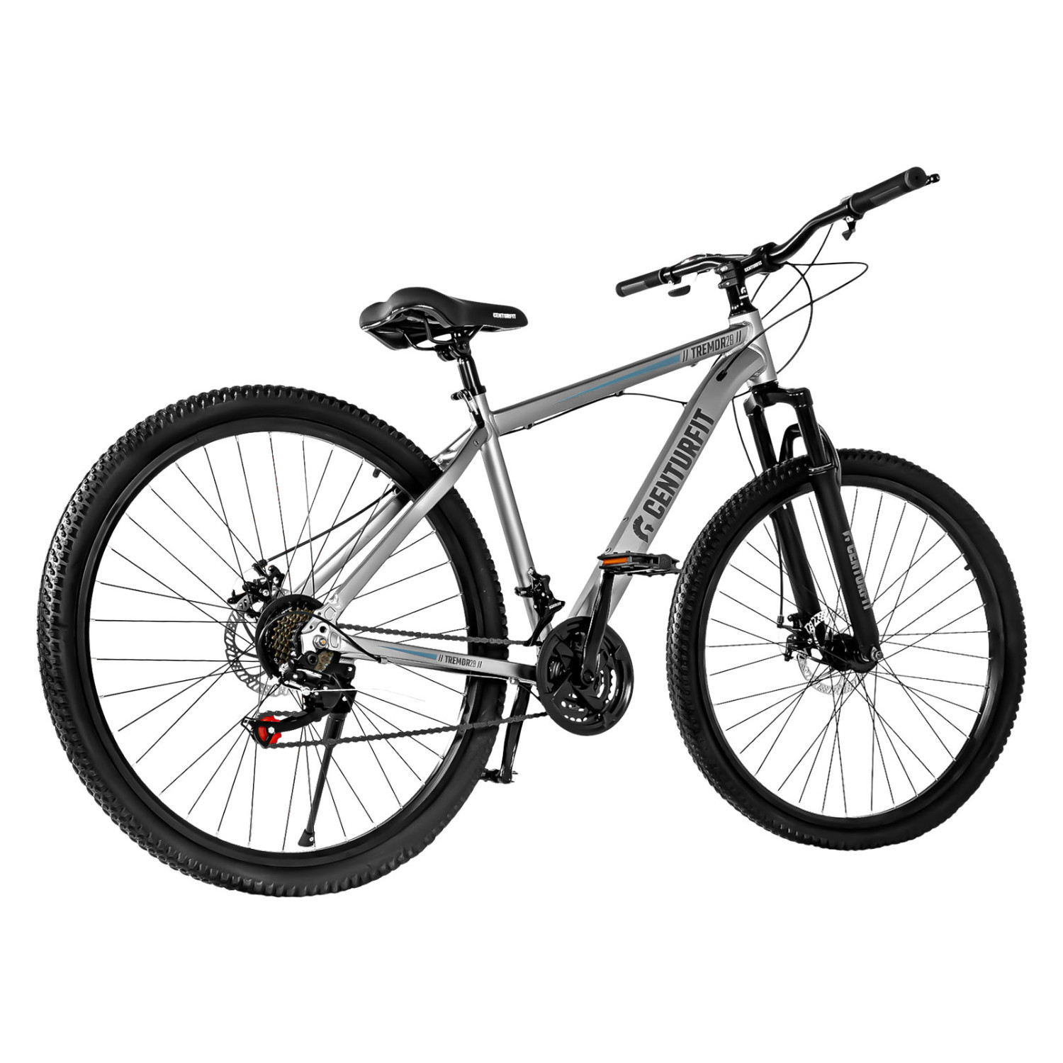 Foto 4 | Bicicleta Montaña Aluminio Premium R29 21 Velocidades Plata Centurfit