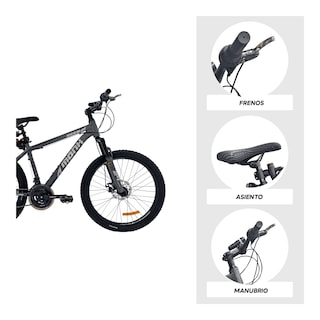 Foto 4 | Bicicleta De Montaña Monk Seeb Rodada 24