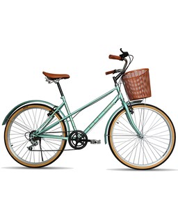 Foto 1 | Bicicleta Black Panther Vecchio D 6 Vel Rodada 26 Verde