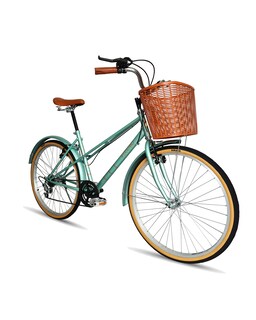 Foto 2 | Bicicleta Black Panther Vecchio D 6 Vel Rodada 26 Verde
