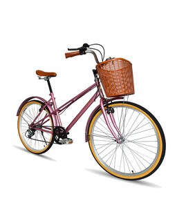 Foto 2 | Bicicleta Black Panther Vecchio D 6 Vel Rodada 26 Rosa