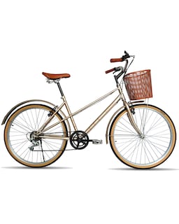 Foto 1 | Bicicleta Black Panther Vecchio D 6 Vel Rodada 26 Dorado