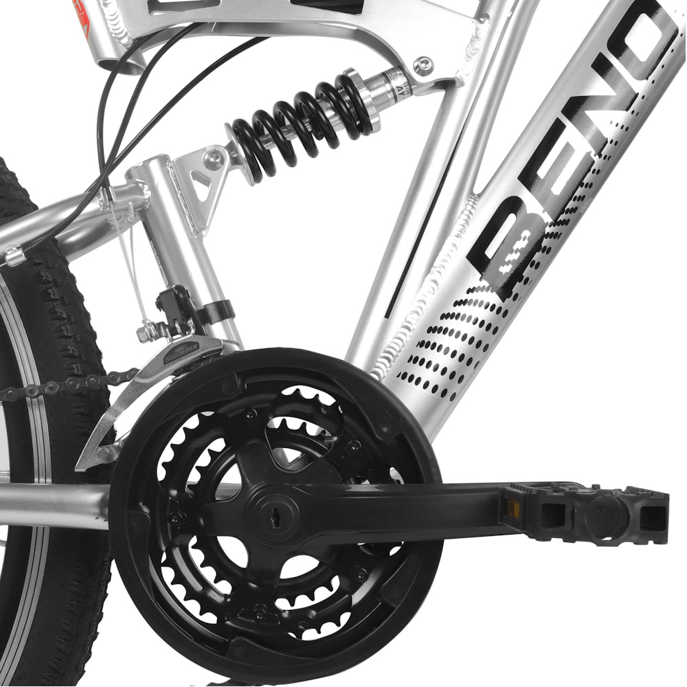 Foto 4 | Bicicleta Montaña Ds-275 R27.5 21v Hombre Plateada Benotto
