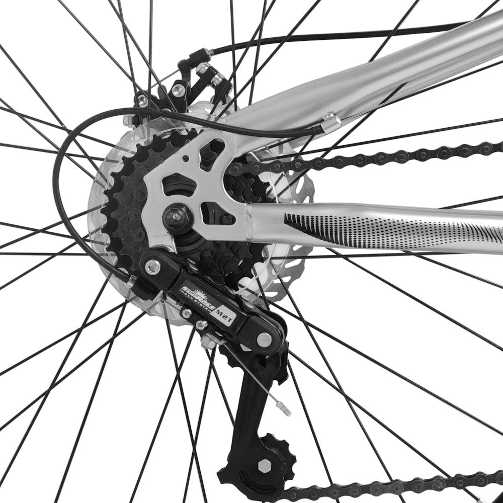 Foto 7 | Bicicleta Montaña Ds-275 R27.5 21v Hombre Plateada Benotto