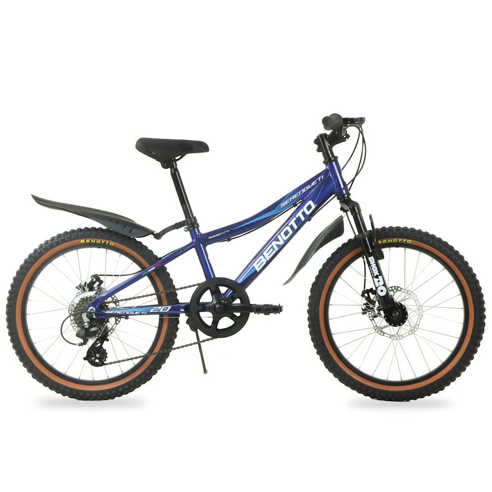 Foto 1 | Bicicleta Montaña Serengueti Niño R20 7v Azul Benotto
